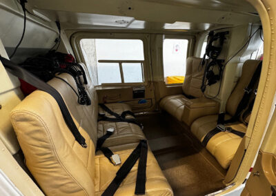 1978 Bell Long Ranger 206L-1 Interior