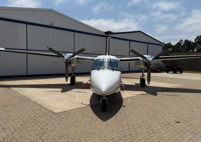 1973 Aero Commander 690A Front